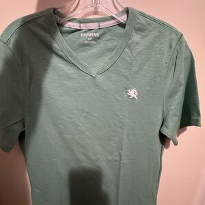 Express Green T Shirt size medium